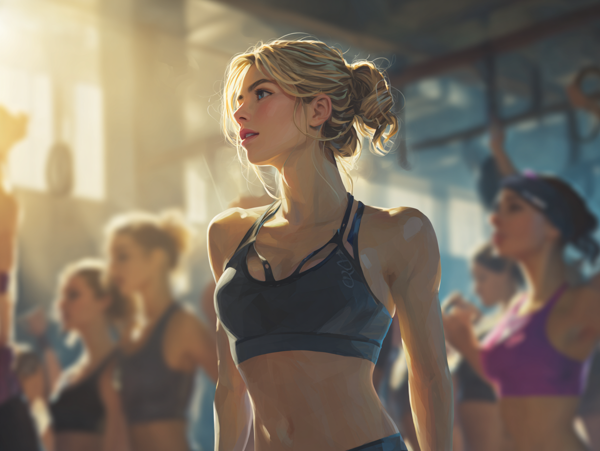 Активні люди різного віку займаються фітнесом